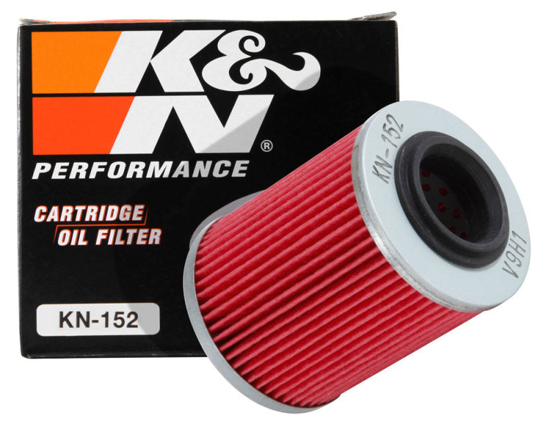 K&N Aprilia / Bombardier / Can-Am / Ski Doo 2.219in OD x 2.969in H Oil Filter - Blais Performance Parts