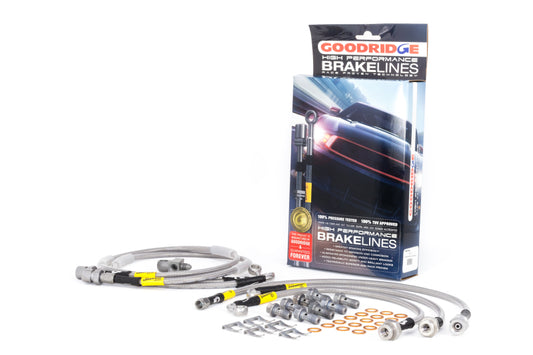 Goodridge 99-03 Chevy Silverado 2WD 2DR Ext Cab w/ 2W Steering Brake Lines - Blais Performance Parts