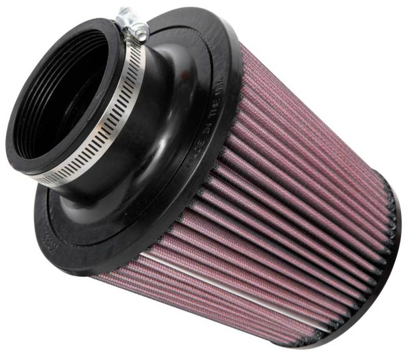 K&N Universal Clamp-On Air Filter 3in FLG / 6in B / 4-1/2in T / 6in H - Blais Performance Parts