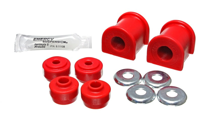 Energy Suspension 03-08 Lexus / 03-08 Toyota 4Runner Red 17mm Rear Sway Bar Bushing Kit - Blais Performance Parts