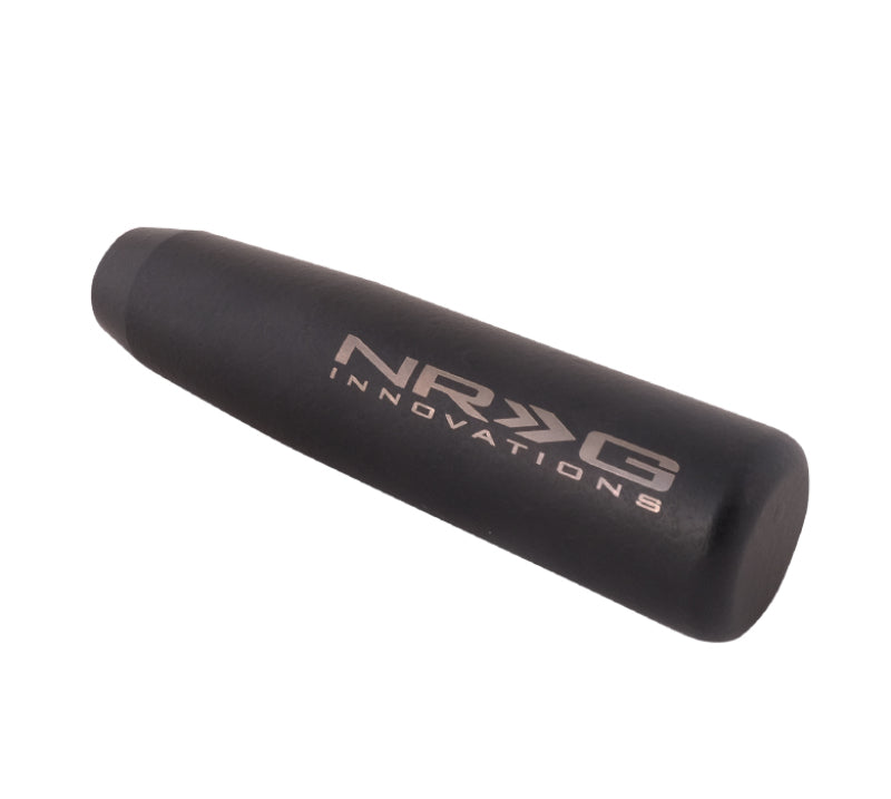 NRG Universal Short Shifter Knob - 5in. Length / Heavy Weight 1.27Lbs. - Black Wrinkle Finish - Blais Performance Parts