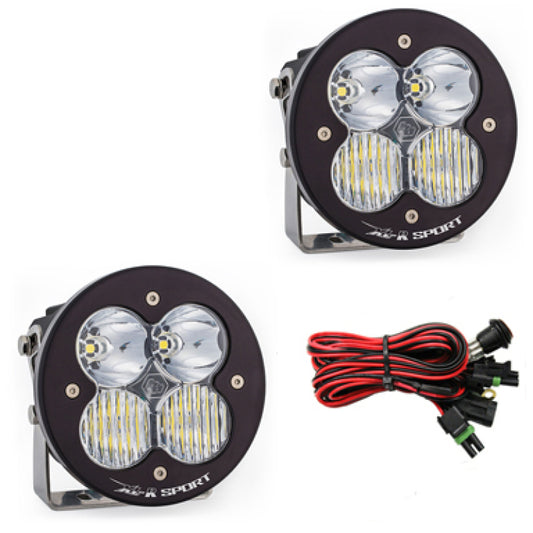 Baja Designs XL R Sport Series Driving Combo Pattern Pair LED Light Pods - Clear - Blais Performance Parts