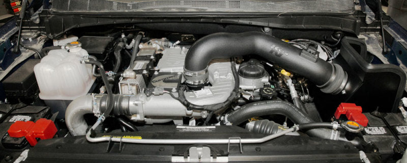 K&N 16-17 Nissan Titan XD V8-5.0L DSL 63 Series Aircharger Performance Intake - Blais Performance Parts