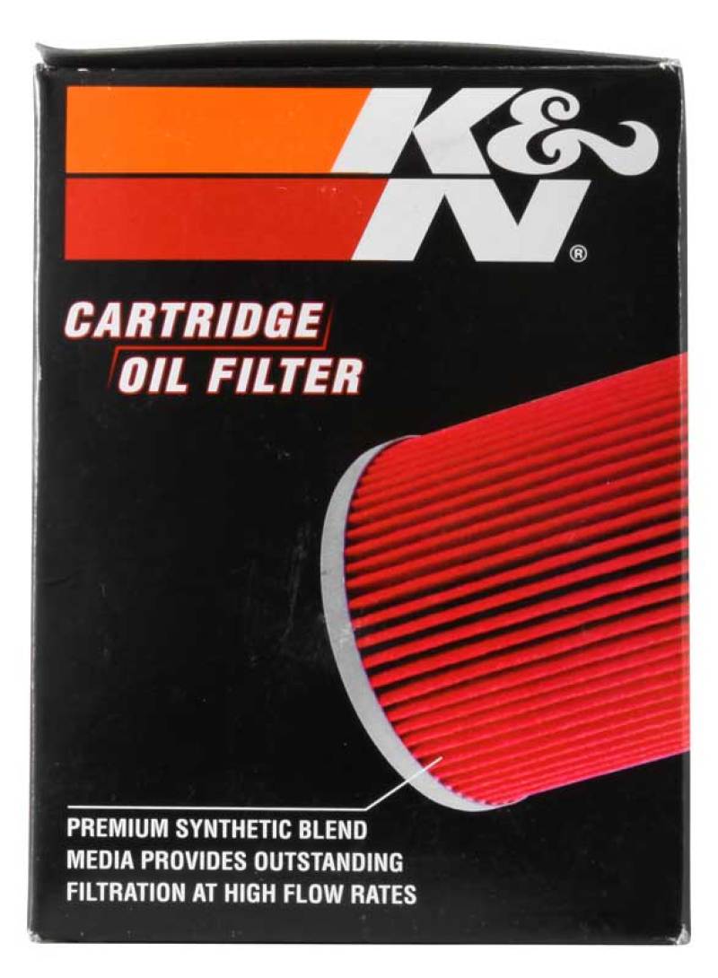 K&N Can/AM Spyder RT 998/ Buell 1125R -2.2219in OD x 0.969in ID x 3.813in H Oil Filter - Blais Performance Parts