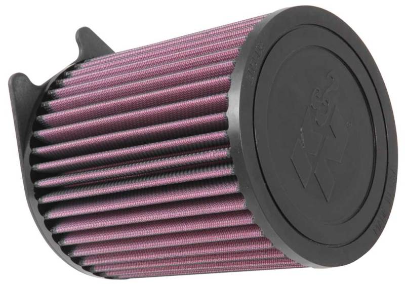 K&N Replacement Round Straight Air Filter for 14-15 Mercedes Benz A45/CLA45/GLA45 AMG 2.0L - Blais Performance Parts