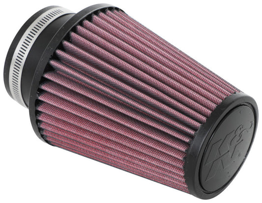 K&N Universal Clamp-On Air Filter 3in Flange ID x 5in Base OD x 3.5in Top OD x 6in Height - Blais Performance Parts