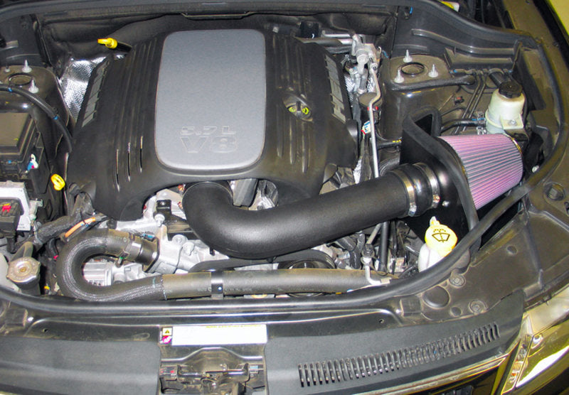 K&N 11 Dodge Durango 5.7L V8 / 11 Jeep Grand Cherokee 5.7L V8 Aircharger Performance Intake - Blais Performance Parts