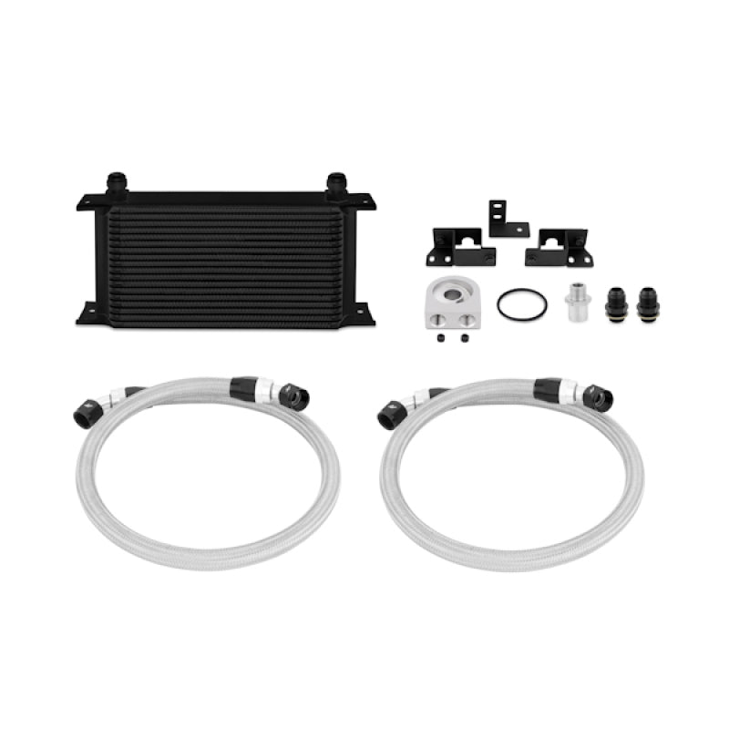 Mishimoto 07-11 Jeep Wrangler JK Oil Cooler Kit - Silver - Blais Performance Parts