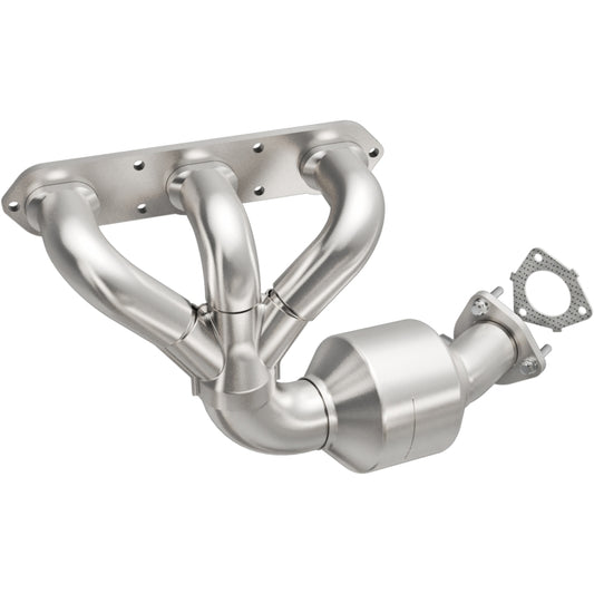 MagnaFlow Conv 06-08 Porsche Cayman DF SS OEM Grade Passenger Side Catalytic Converter w/Header - Blais Performance Parts