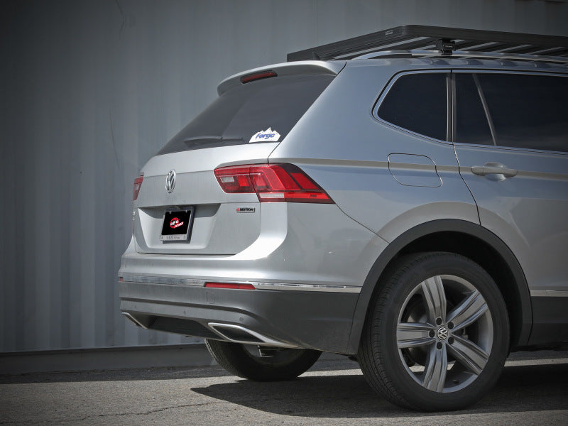 aFe MACH Force-Xp 3in - 2 1/2in SS Cat Back Exhaust System VW Tiguan 18-22 2.0- 110in Wheelbase - Blais Performance Parts