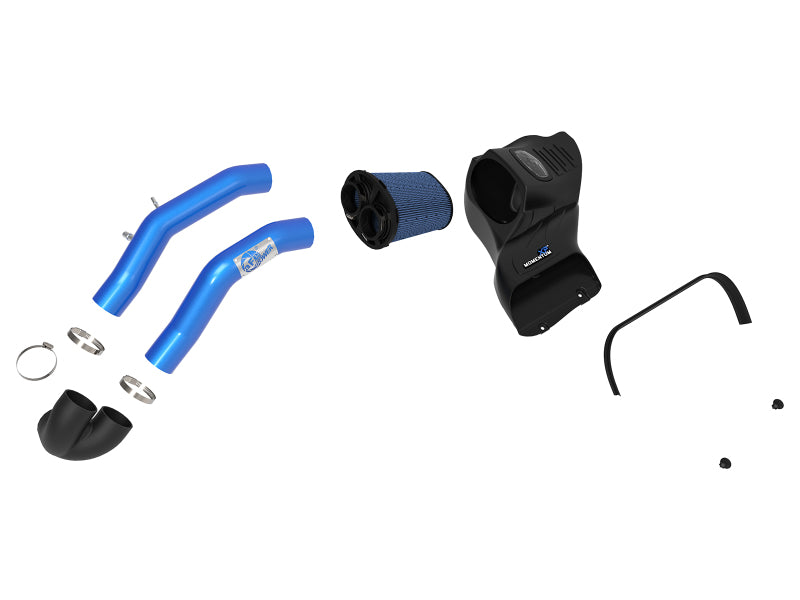 aFe Momentum XP Cold Air Intake System w/ Pro 5R Media Blue 15-19 Ford F-150 V8-5.0L - Blais Performance Parts