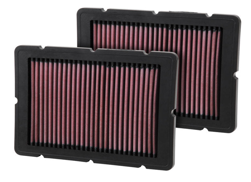 K&N Replacement Air Filter 05-09 Ferrari F360 11.125in O/S Length x 7.625 O/S Width x 1.313in H - Blais Performance Parts