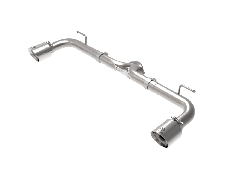 aFe Takeda 2-1/2in 304 SS Axle-Back Exhaust w/ Polished Tips 14-18 Mazda 3 L4 2.0L/2.5L - Blais Performance Parts