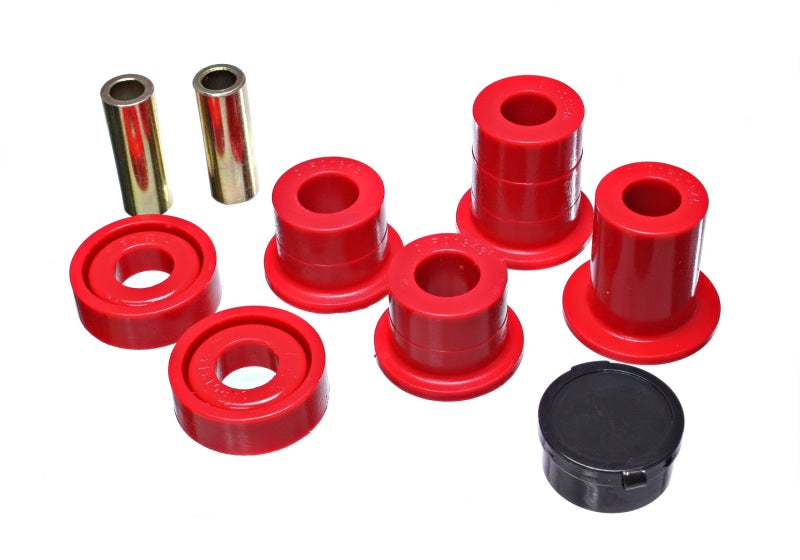 Energy Suspension 07-10 Chevy K2500/3500HD Front Diff Mount - Red - Blais Performance Parts