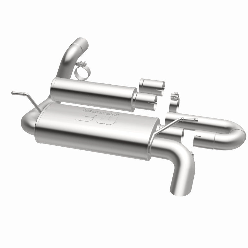 MagnaFlow 18-23 Jeep Wrangler JL 2.0L/3.6L Overland Series Axle-Back Exhaust - Blais Performance Parts