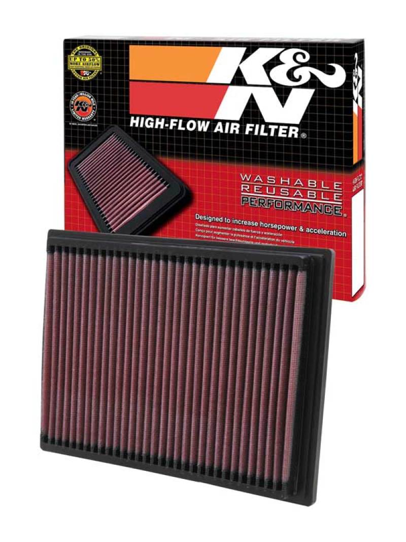 K&N 90-06 BMW 2.0/2.2/2.5/2.8/3.0/3.2L  Drop In Air Filter - Blais Performance Parts