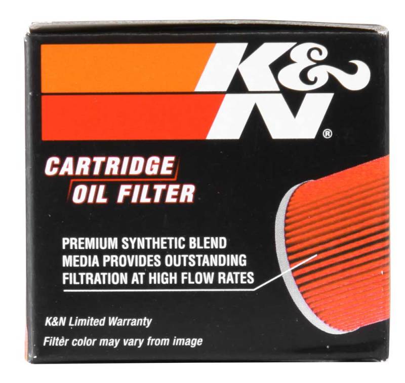 K&N Honda/Kawasaki/Polaris/Suzuki 1.969in OD x .469in ID x 1.438in H Oil Filter - Blais Performance Parts