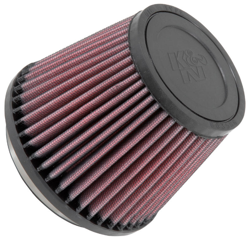 K&N Filter Universal Rubber Filter 3 1/2 inch Flange 5 inch Base 3 1/2 inch Top 4 inch Height - Blais Performance Parts