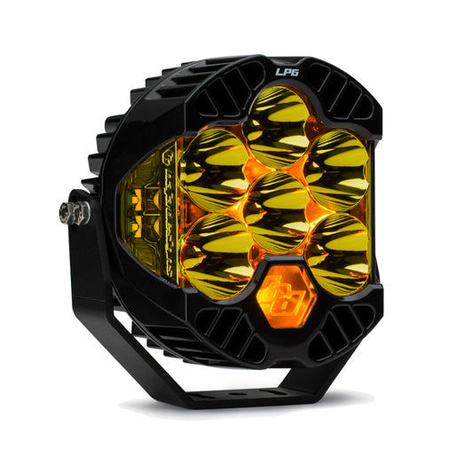 Baja Designs LP6 Pro Spot LED - Amber - Blais Performance Parts