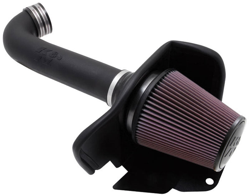 K&N 11 Dodge Durango 5.7L V8 / 11 Jeep Grand Cherokee 5.7L V8 Aircharger Performance Intake - Blais Performance Parts