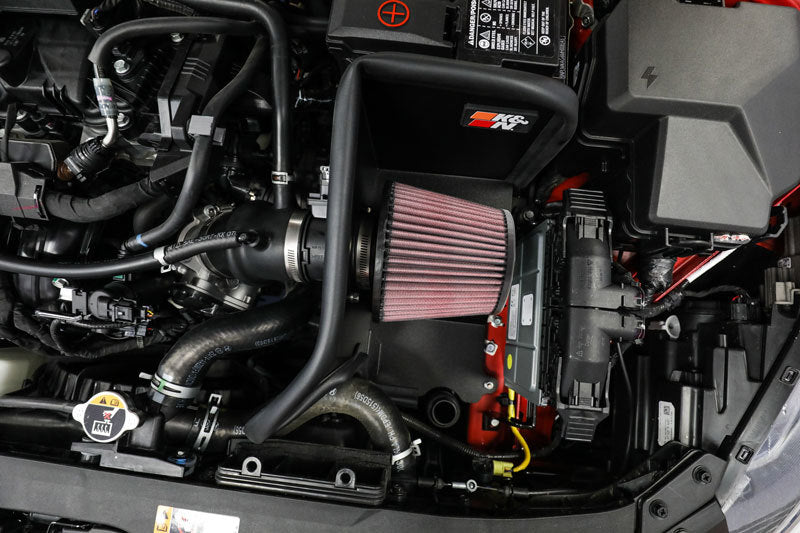 K&N 2021+ Hyundai Elantra L4-2.0L F/I Typhoon Performance Air Intake System - Blais Performance Parts