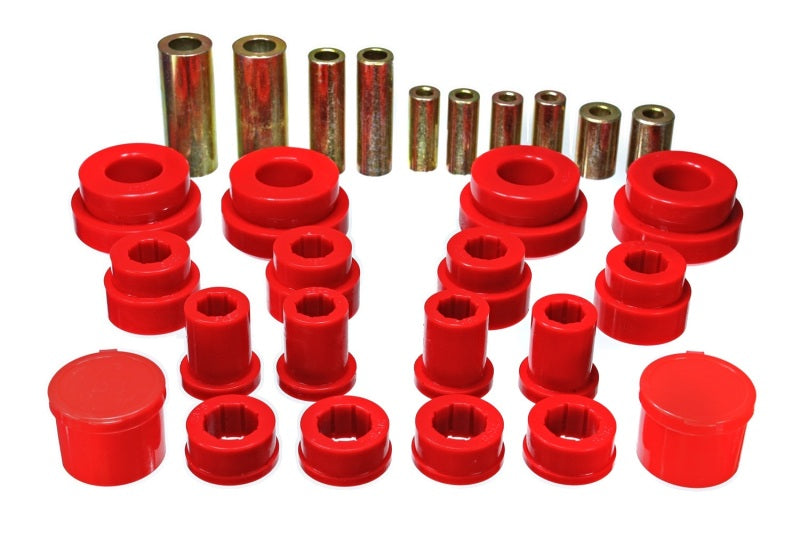 Energy Suspension 02-09 350Z / 03-07 Infiniti G35 Red Front Control Arm Bushing Set - Blais Performance Parts