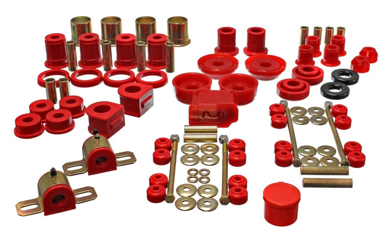 Energy Suspension 93-02 Chevrolet Camaro Red Hyper-flex Master Bushing Set - Blais Performance Parts