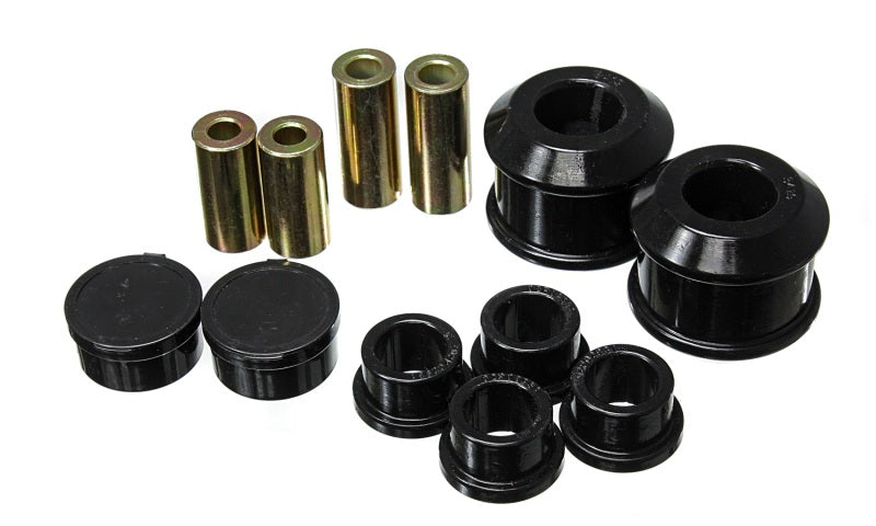 Energy Suspension 06-11 Honda Civic Black Front Control Arm Bushing Set - Blais Performance Parts