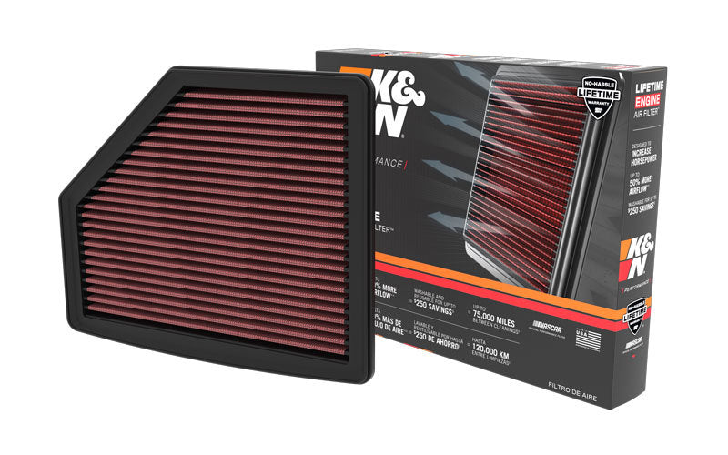 K&N 21-22 Acura TLX V6 3.0L Replacement Air Filter - Blais Performance Parts