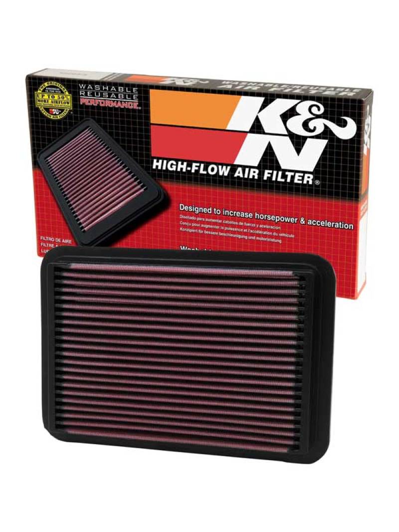 K&N 89-95 Toyota PickUp 2.4L / 95-04 Tacoma 2.4/2.7L Drop In Air Filter - Blais Performance Parts