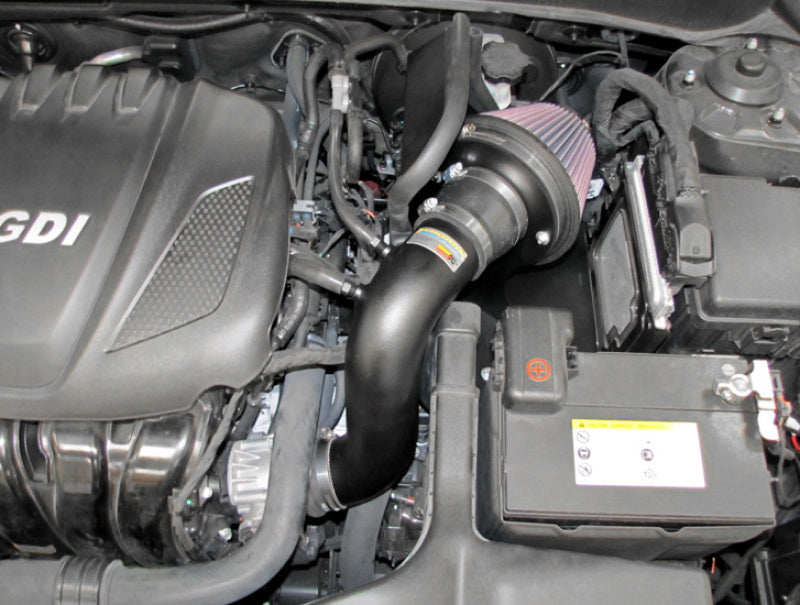 K&N 11-14 Hyundai Sonata 2.4L L4/13-15 Kia Optima 2.4L L4 Typhoon Short Ram Intake - Blais Performance Parts