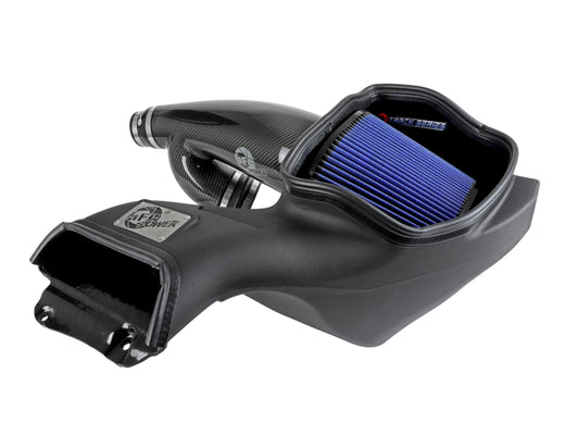 aFe 17-20 Ford F-150/Raptor Track Series Carbon Fiber Cold Air Intake System With Pro 5R Filters - Blais Performance Parts