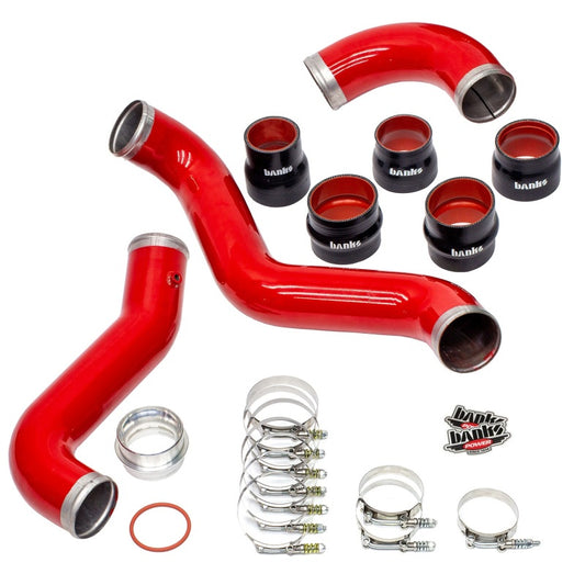 Banks Power 17-19 Chevy/GMC 2500HD/3500HD Diesel 6.6L Boost Tube Upgrade Kit - Red - Blais Performance Parts