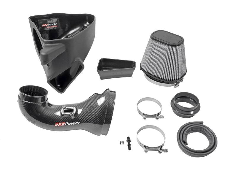 aFe 17-12 Chevrolet Camaro ZL1 (6.2L-V8) Track Series Carbon Fiber CAI System w/ Pro-DRY S Filters - Blais Performance Parts