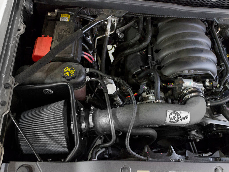 aFe Magnum FORCE Pro DRY S Stage-2 Intake 14-17 GM Silverado/Sierra 1500 5.3L/6.2L w/ Electric Fan - Blais Performance Parts