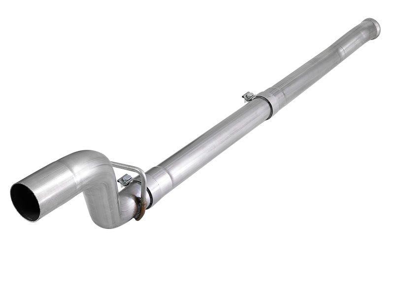 aFe MACH Force-Xp 2-1/2in 409 Stainless Steel Mid-Pipe w/Resonator Delete 18+ Jeep Wrangler JL 3.6L - Blais Performance Parts
