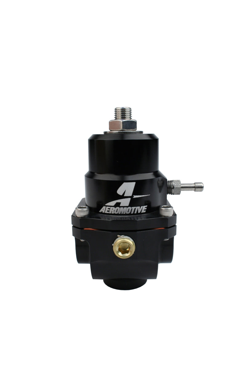 Aeromotive Adjustable Regulator - 3-15PSI - .313 Valve - (2) -08 Inlets/ -08 Return - Blais Performance Parts