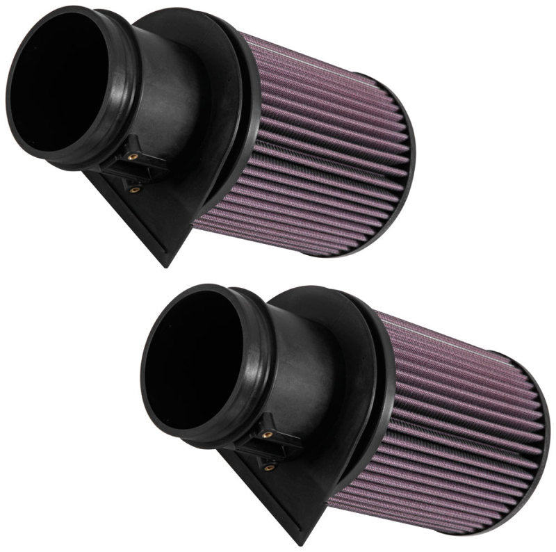 K&N 2014-2015 Audi R8 V10-5.2L F/I Drop In Air Filter (2 Per Box) - Blais Performance Parts