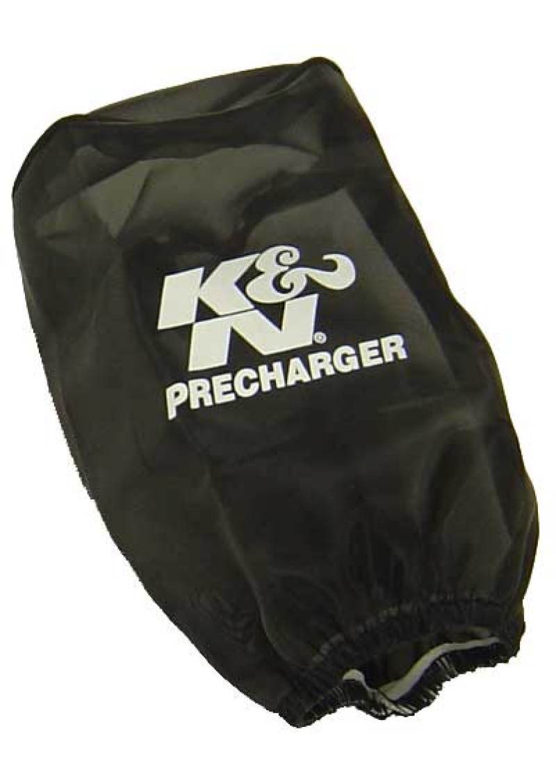 K&N Precharger Air Filter Wrap - Round Straight - Black - 3.5in ID x 6in H - Blais Performance Parts