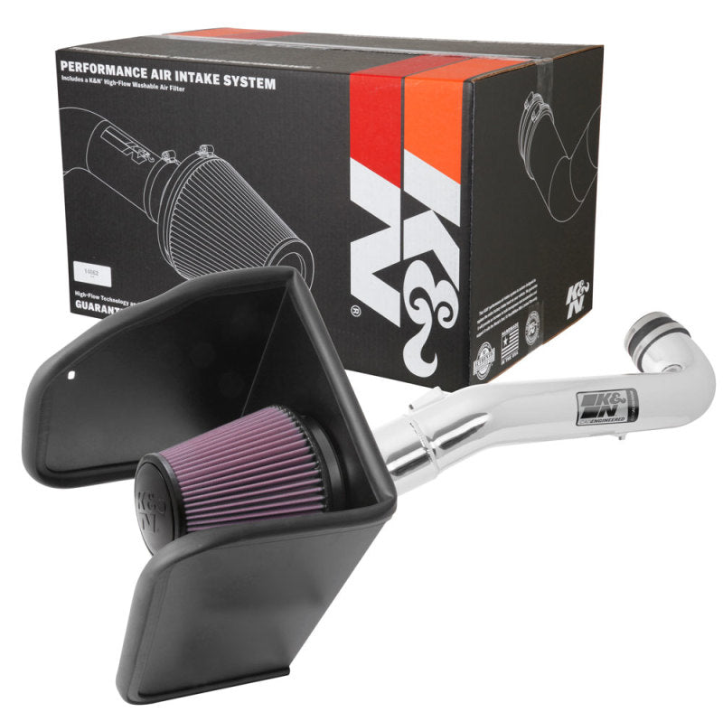 K&N 17-18 Chevrolet Colorado V6-3.6L F/I Performance Air Intake Kit - Blais Performance Parts