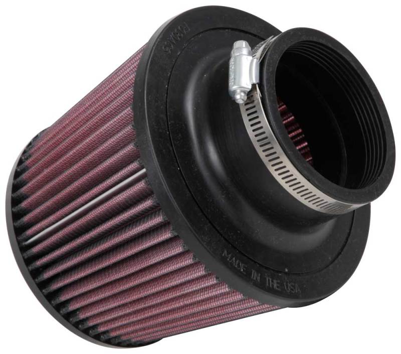 K&N Filter Universal Rubber Filter 3in Flange ID 6in Base OD 5.125in Top OD 5in Height - Blais Performance Parts