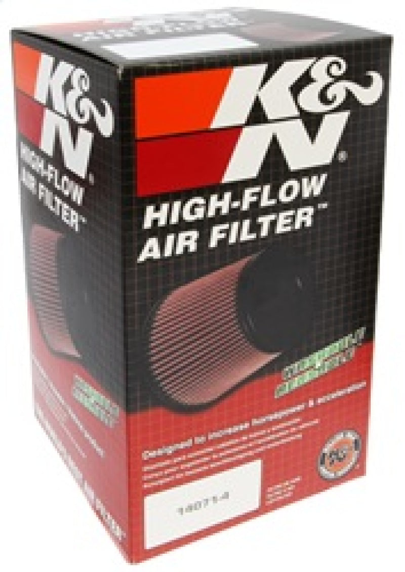 K&N Universal Clamp-On Air Filter 4-1/2in FLG / 5-7/8in B / 4-1/2in T / 8-3/8in H - Blais Performance Parts