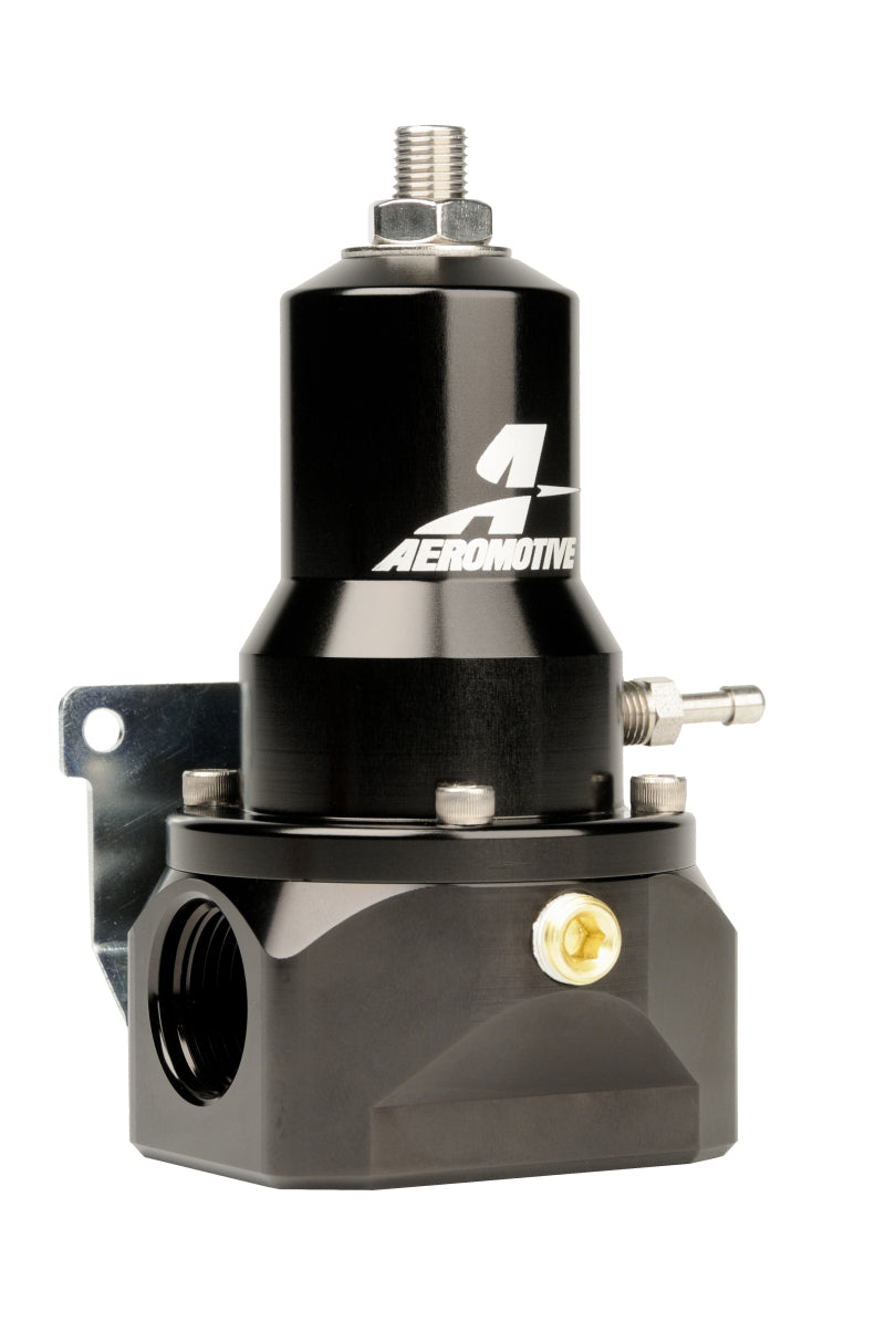 Aeromotive Regulator - 30-120 PSI - .500 Valve - 2x AN-10 Inlets / AN-10 Bypass - Blais Performance Parts