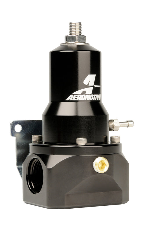 Aeromotive Regulator - 30-120 PSI - .313 Valve - 2x AN-10 Inlets / AN-10 Bypass - Blais Performance Parts