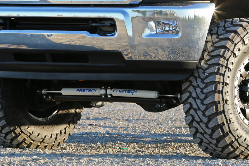 Fabtech 14-18 Ram 2500/3500 4WD Dual Steering Stabilizer System w/Perf. Shocks - Blais Performance Parts