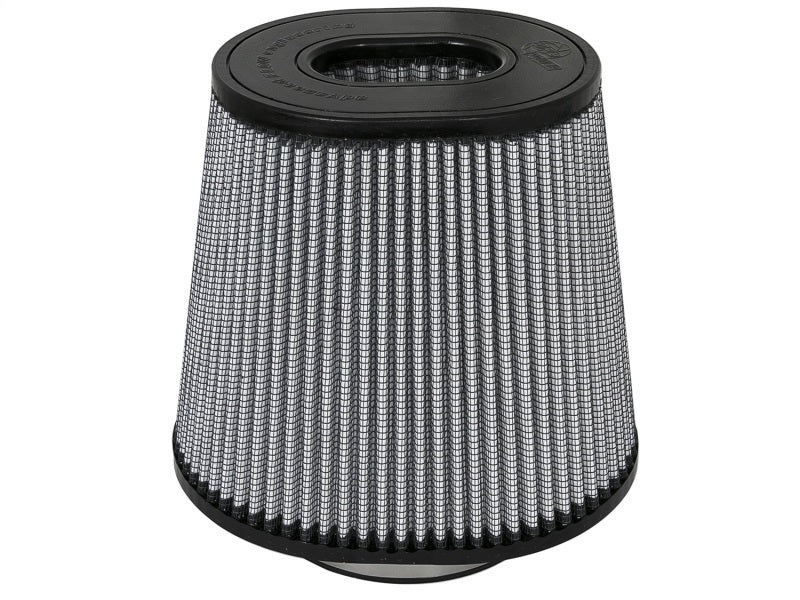 aFe Magnum FLOW Pro DRY S Universal Air Filter 4.5in F / 9inx7.5in B / 6.75inx5.5in T (Inv) / 9in H - Blais Performance Parts