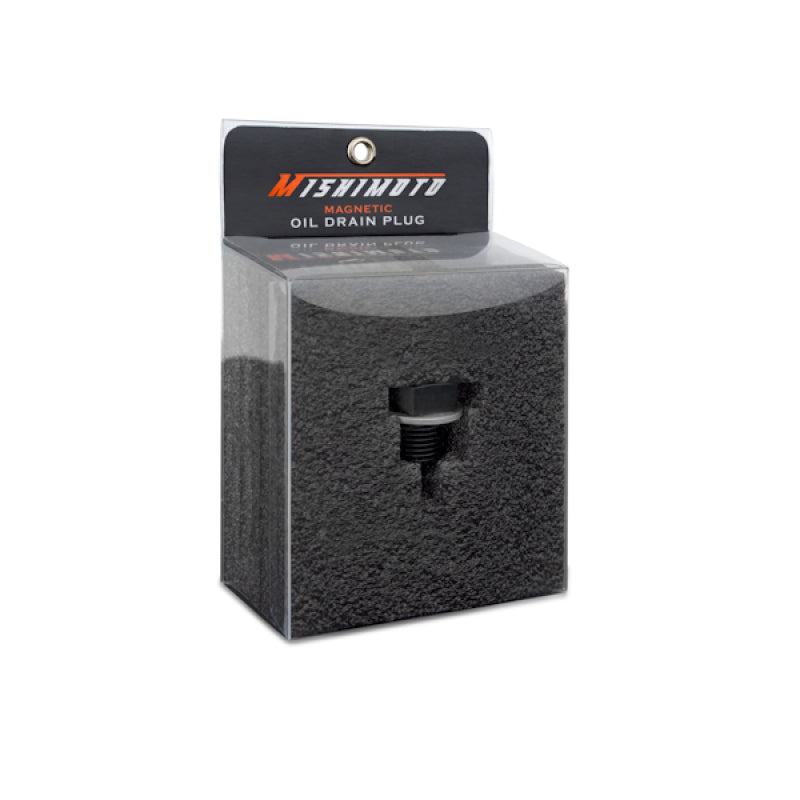 Mishimoto Magnetic Oil Drain Plug M12 x 1.25 Black - Blais Performance Parts