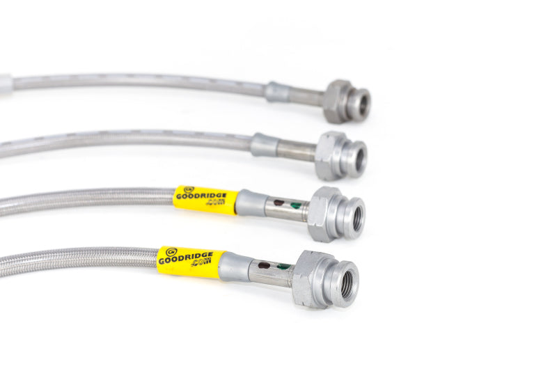 Goodridge 96-00 Honda Civic CX/DX/HX w/ Small Front Rotors SS Brake Lines - Blais Performance Parts