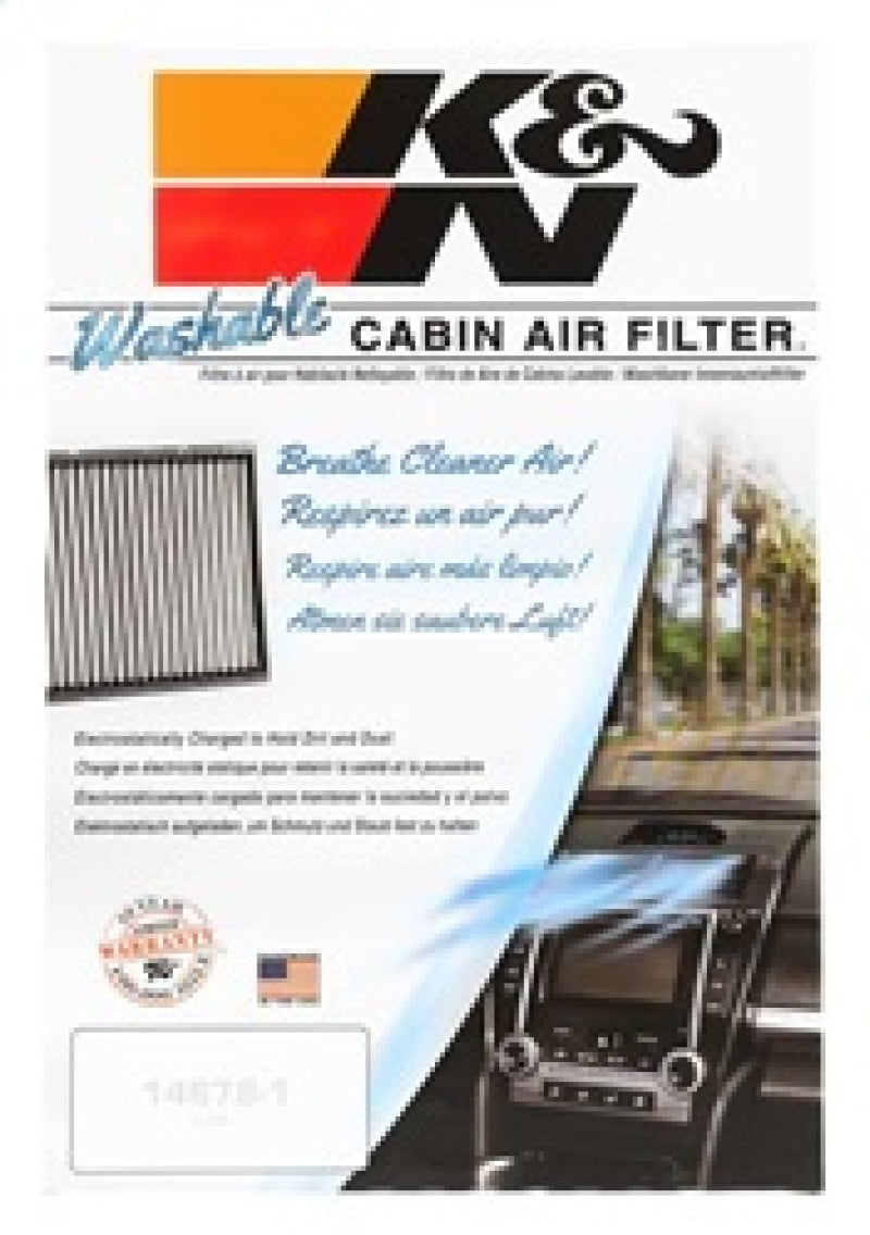 K&N 05-15 Nissan Frontier, Mid-size Pickups & SUVs Cabin Air Filter - 2 per Box - Blais Performance Parts