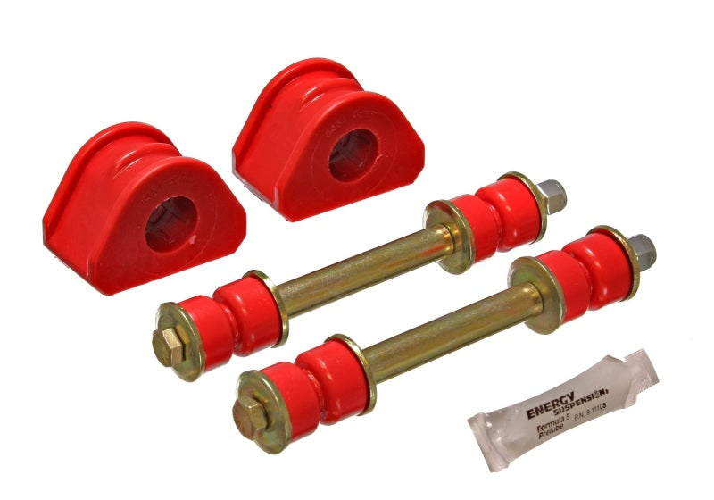 Energy Suspension 97-03 Ford F150 4wd/F250 Light Duty 4WD Red 27mm Front Sway Bar Bushing Set - Blais Performance Parts